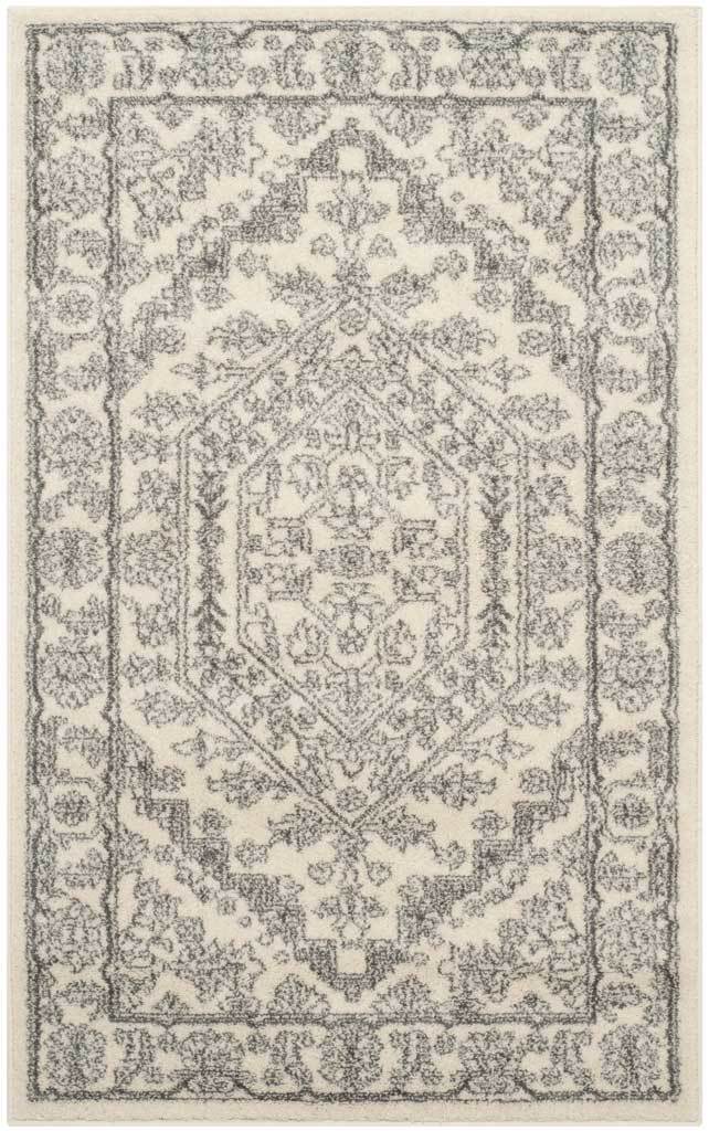 Adirondack Antique Ivory/Silver Area Rug - Image 6