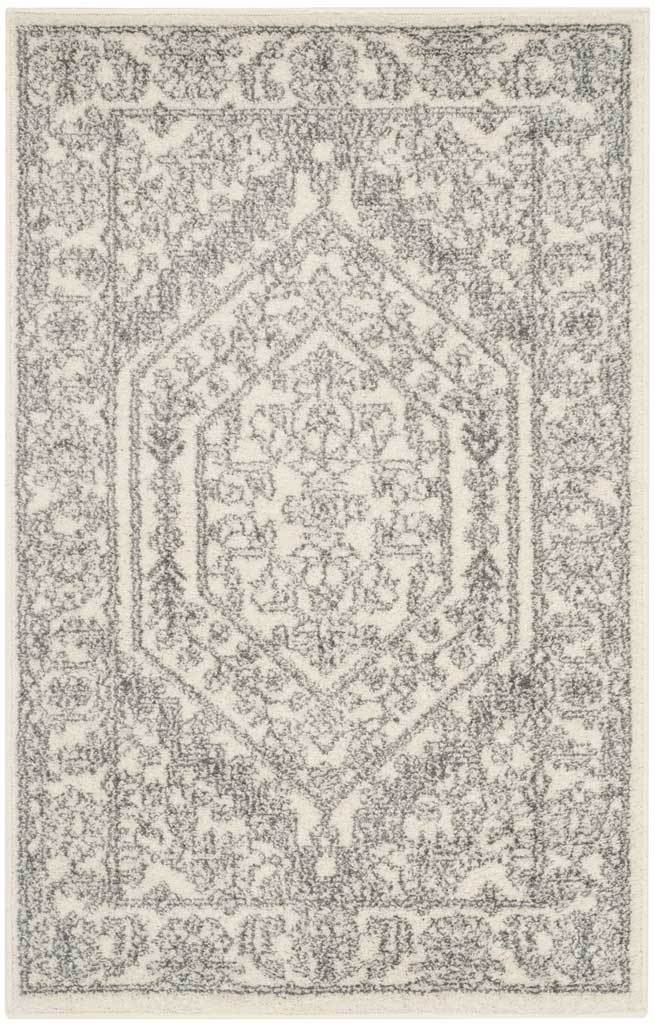 Adirondack Antique Ivory/Silver Area Rug - Image 7
