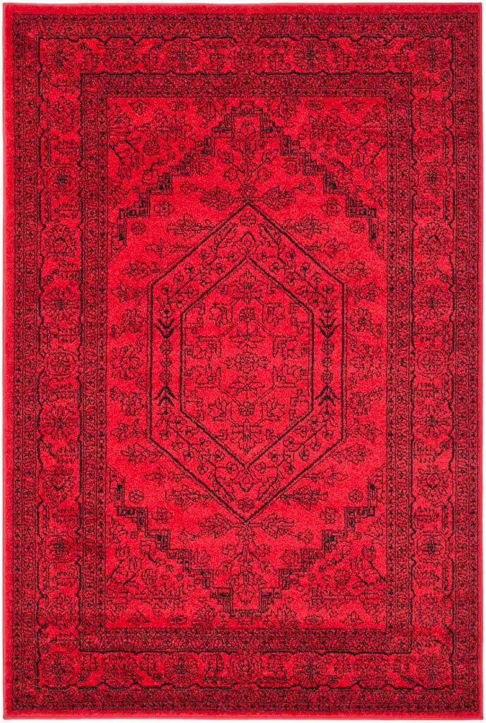 Adirondack Antique Red/Black Area Rug - Image 3