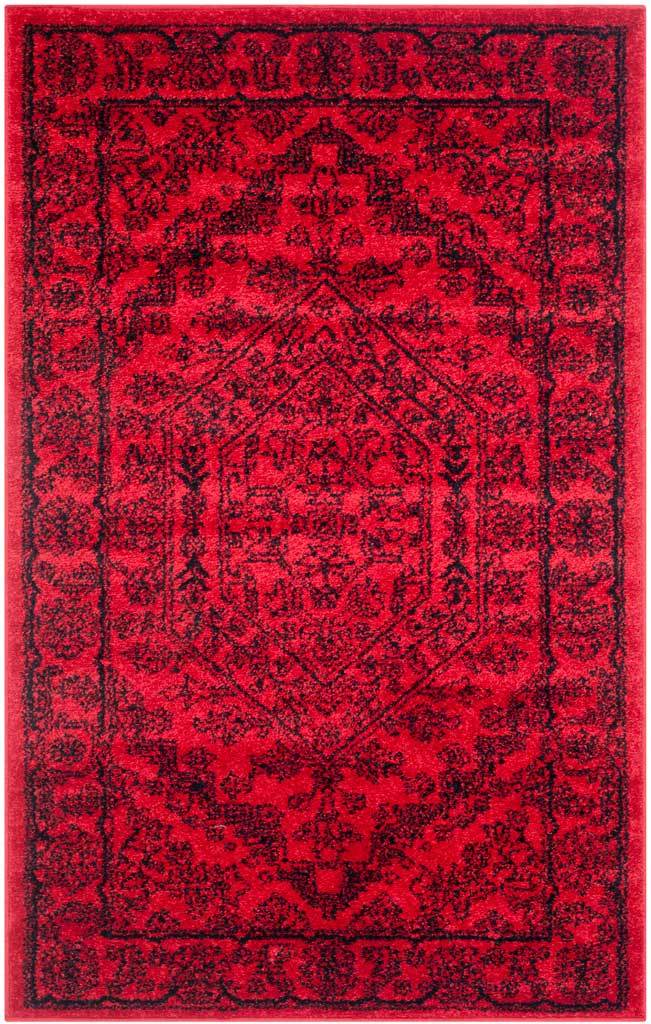 Adirondack Antique Red/Black Area Rug - Image 4
