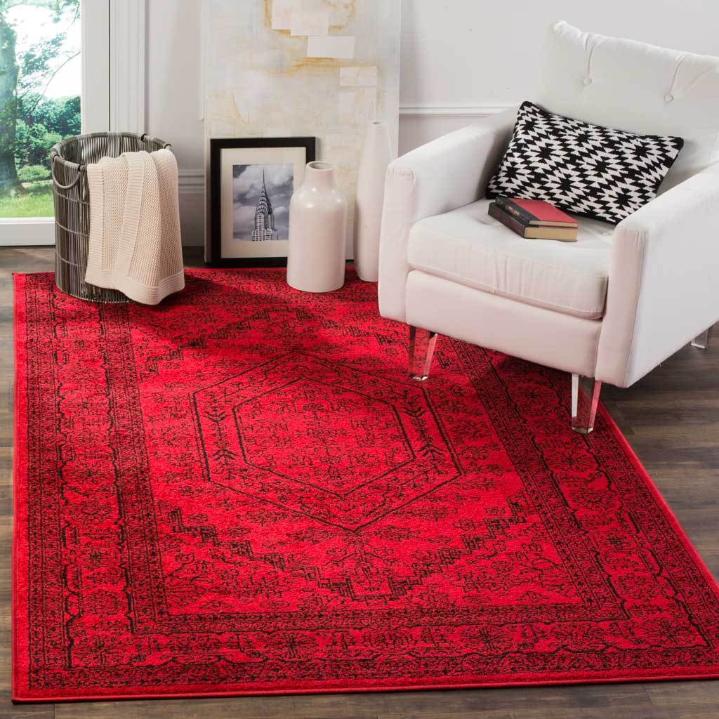 Adirondack Antique Red/Black Area Rug - Image 8
