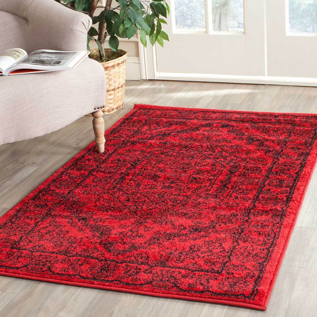 Adirondack Antique Red/Black Area Rug - Image 9