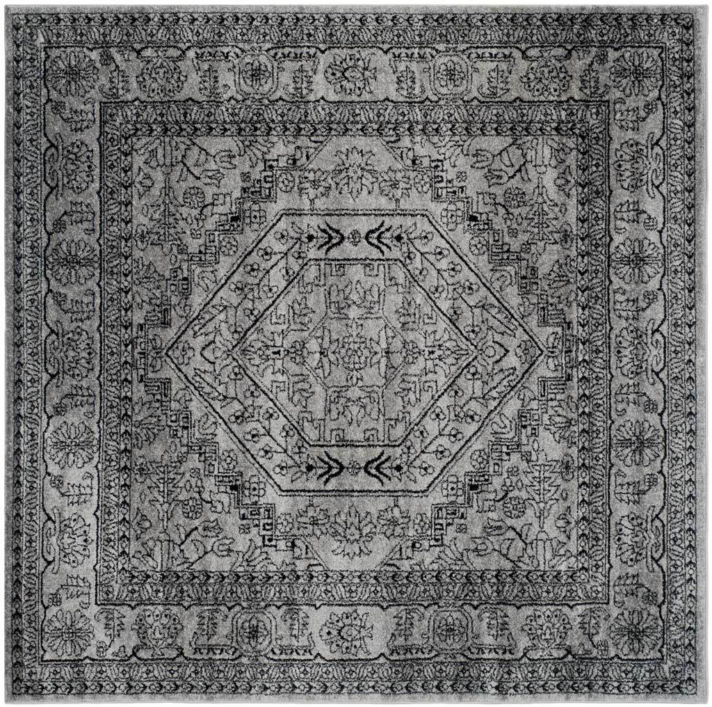 Adirondack Antique Silver/Black Area Rug - Image 2