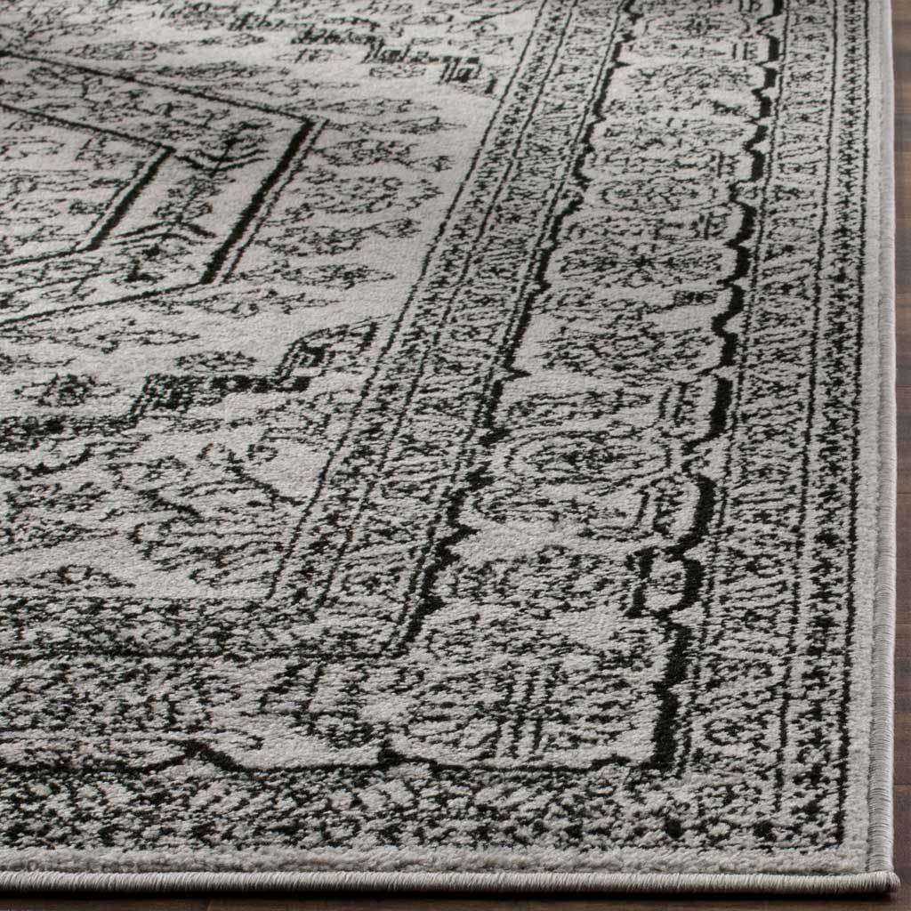 Adirondack Antique Silver/Black Area Rug - Image 7