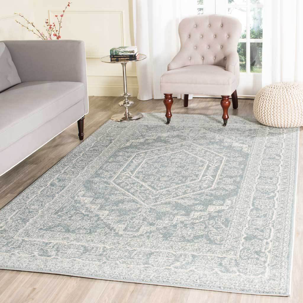 Adirondack Antique Slate/Ivory Area Rug - Image 6