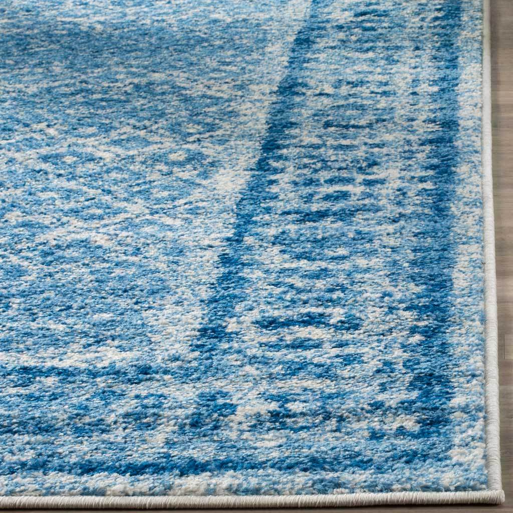 Adirondack Diamond Silver/Blue Area Rug - Image 7