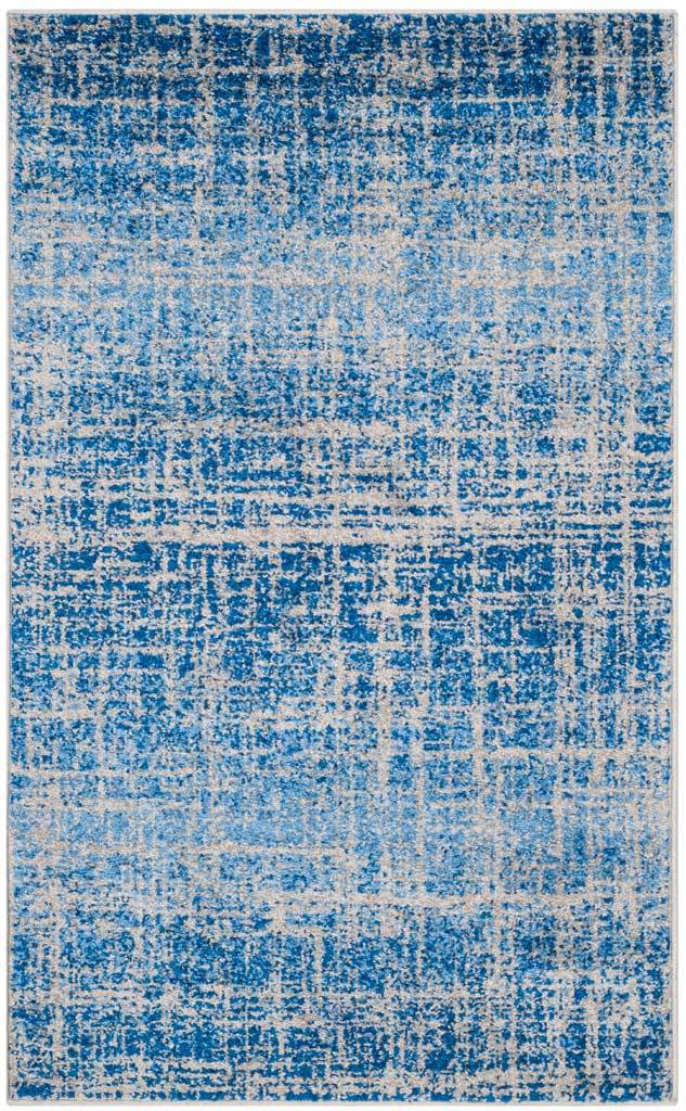 Adirondack Frequency Blue/Silver Area Rug - Image 3