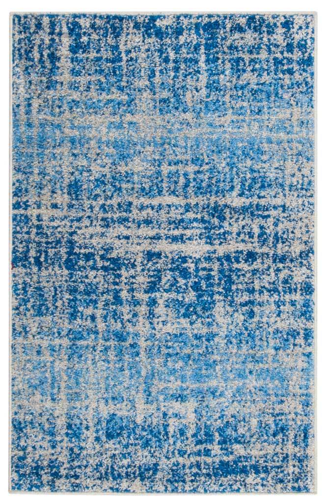 Adirondack Frequency Blue/Silver Area Rug - Image 4