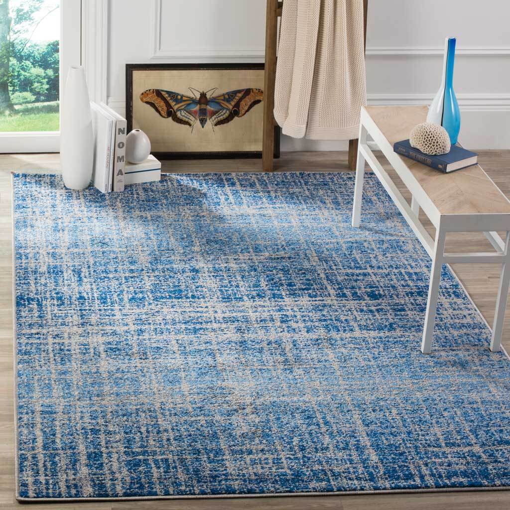 Adirondack Frequency Blue/Silver Area Rug - Image 7