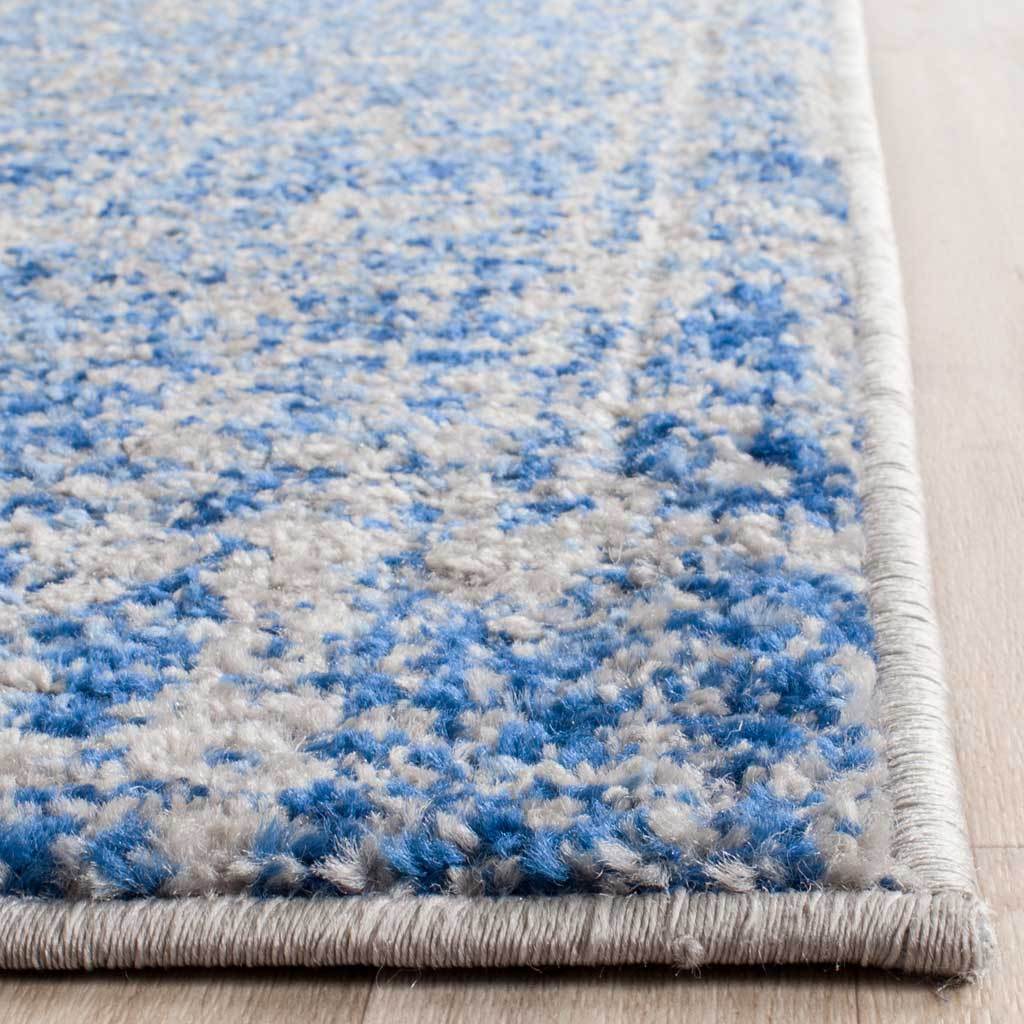 Adirondack Frequency Blue/Silver Runner Rug - Image 2