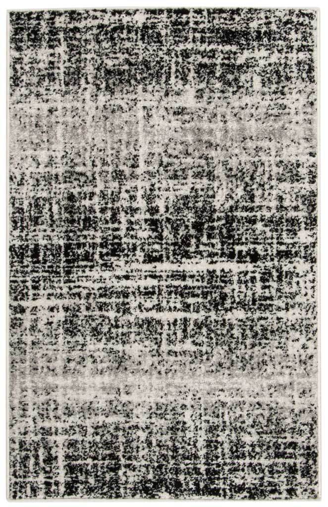 Adirondack Frequency Ivory/Black Area Rug - Image 5