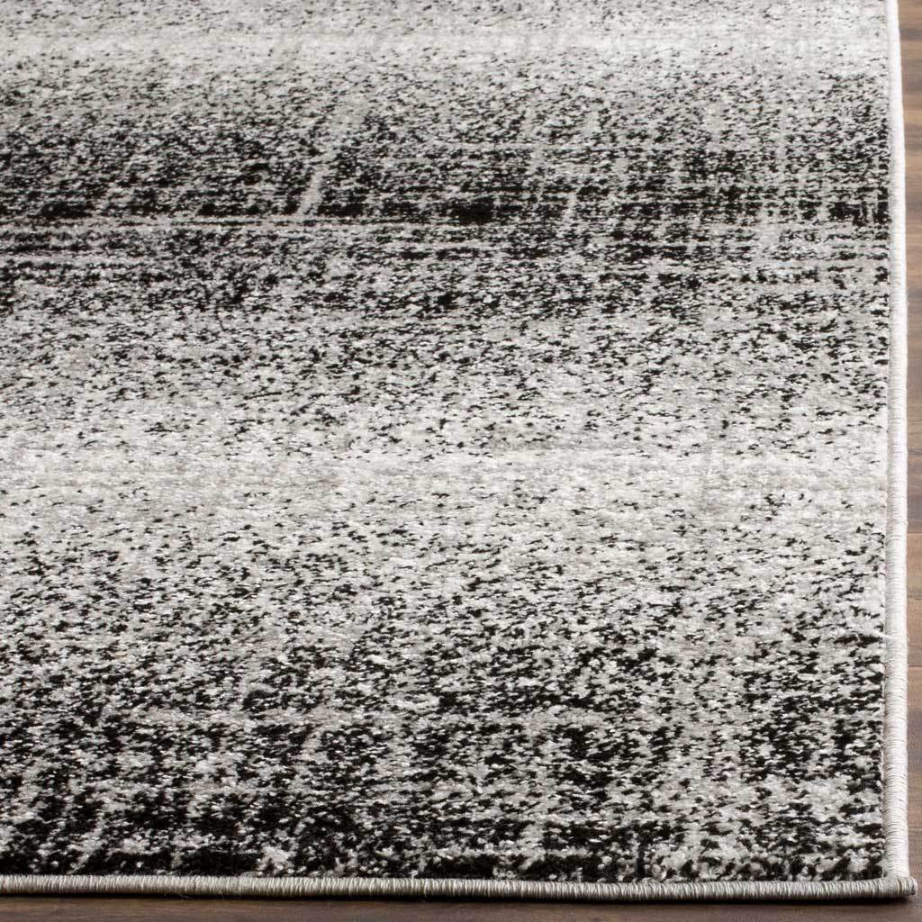Adirondack Frequency Silver/Black Area Rug - Image 6