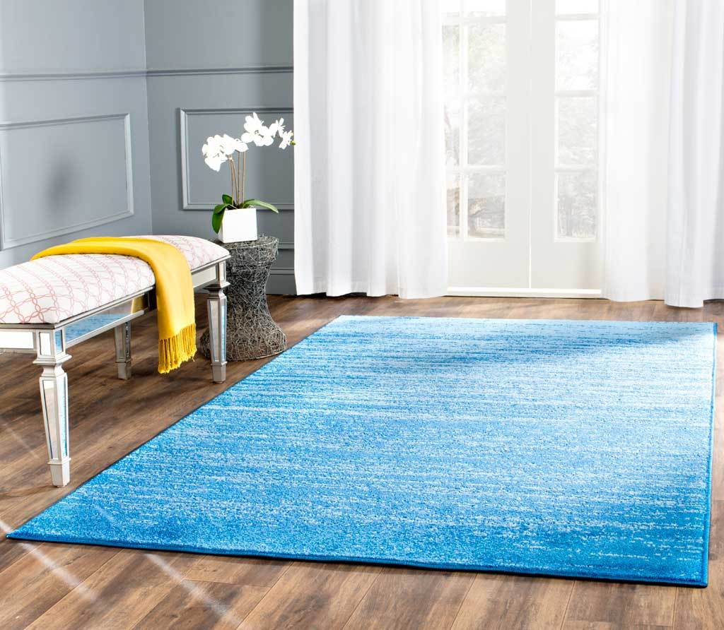 Adirondack Gradient Light Blue/Dark Blue Area Rug - Image 8