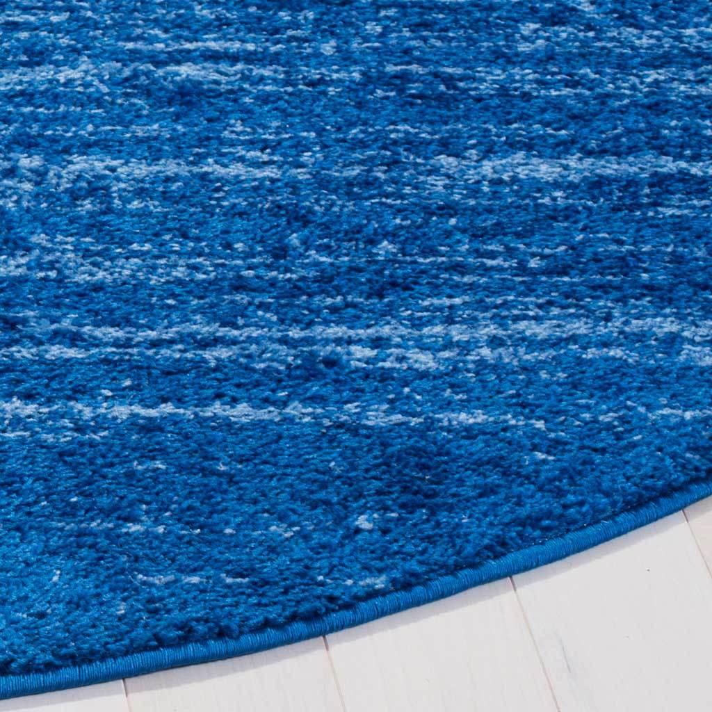 Adirondack Gradient Light Blue/Dark Blue Round Rug - Image 2