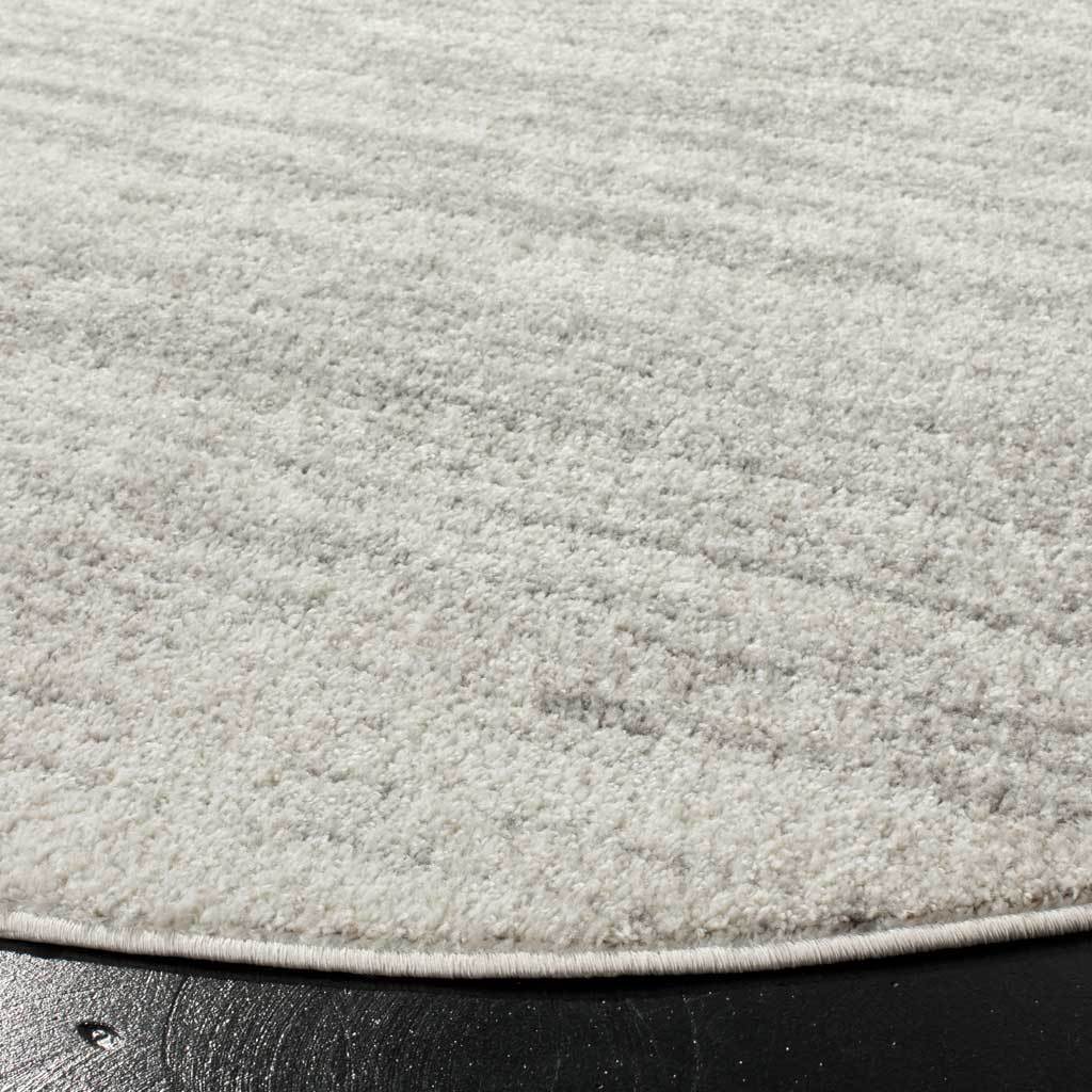 Adirondack Gradient Light Gray/Gray Round Rug - Image 2