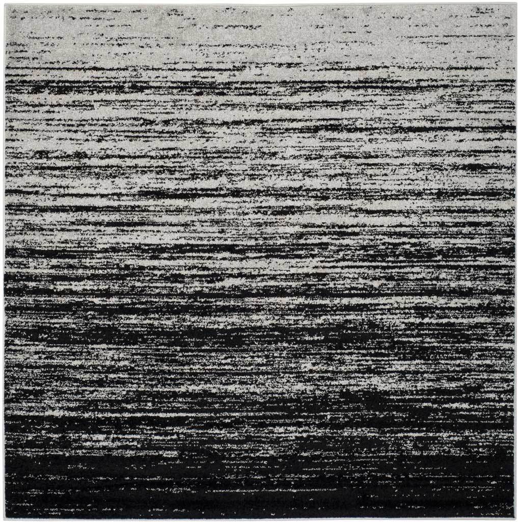 Adirondack Gradient Silver/Black Area Rug - Image 2