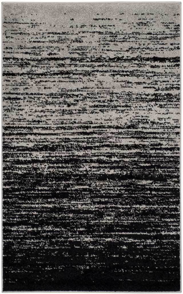 Adirondack Gradient Silver/Black Area Rug - Image 4