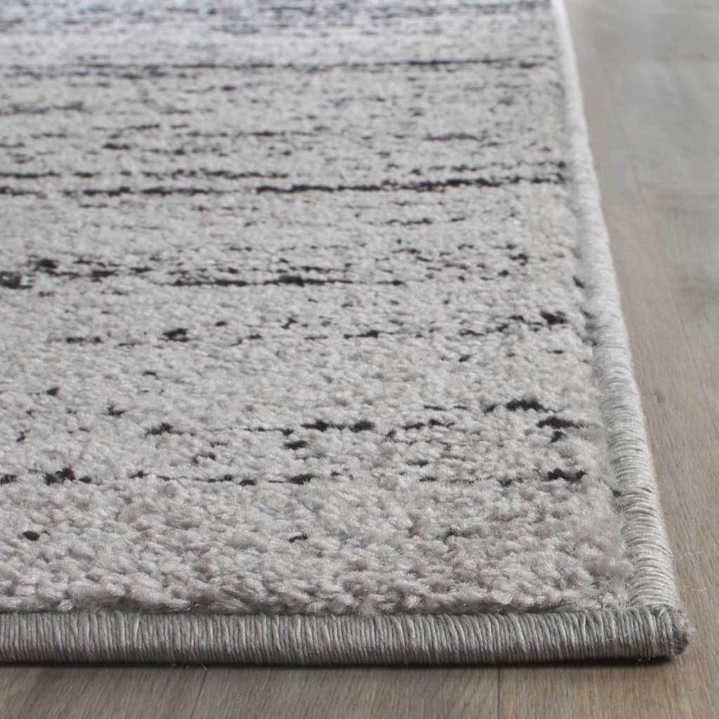 Adirondack Gradient Silver/Black Runner Rug - Image 3