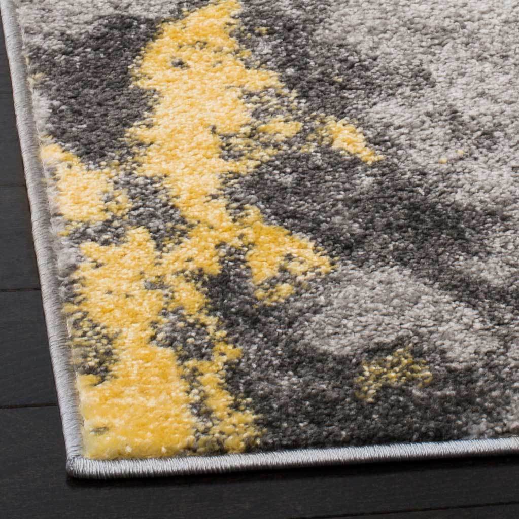 Adirondack Gray/Yellow Area Rug - Image 2