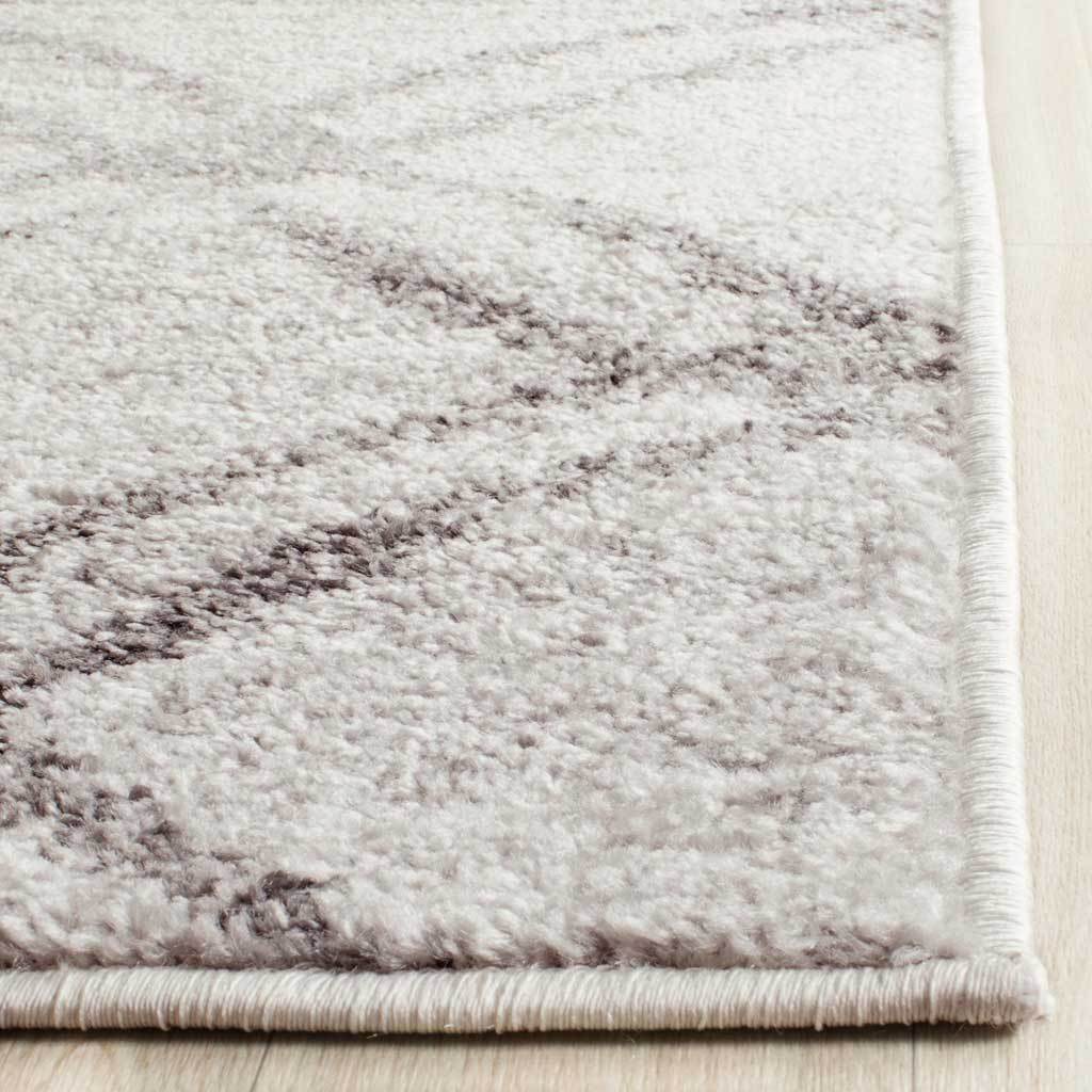 Adirondack Lattice Silver/Charcoal Area Rug - Image 7