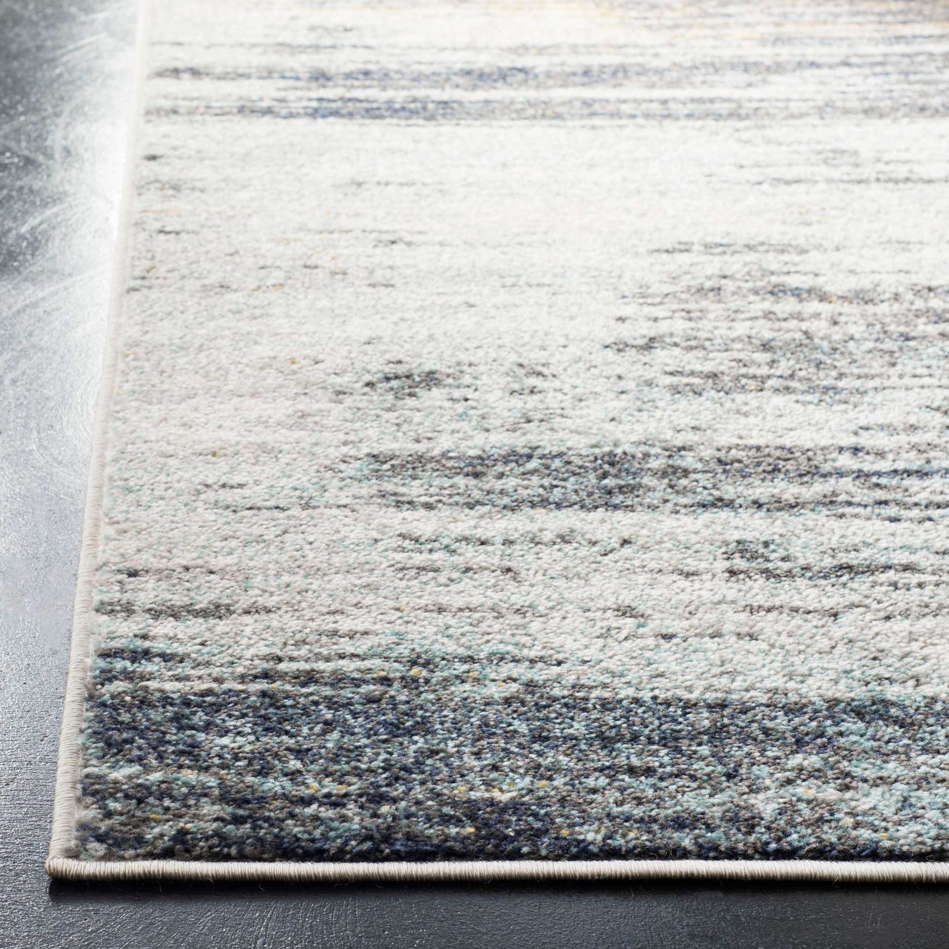Adirondack Light Gray/Black Area Rug - Image 2