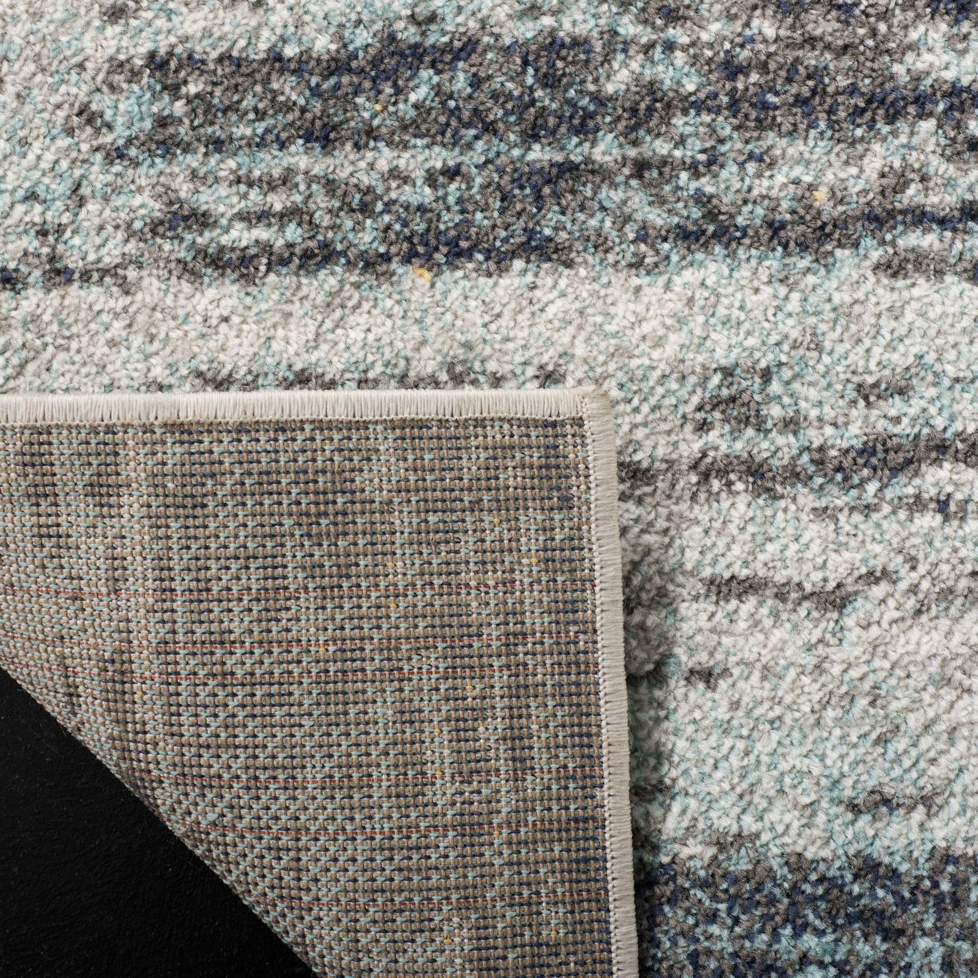 Adirondack Light Gray/Black Area Rug - Image 3