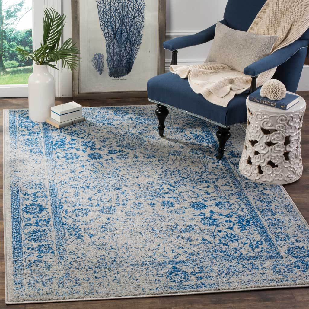 Adirondack Pastoral Gray/Blue Area Rug - Image 8