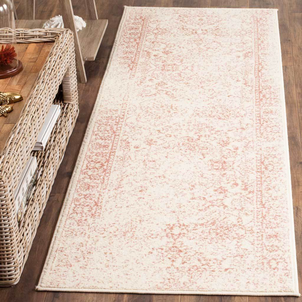 Adirondack Pastoral Ivory/Rose Runner Rug - Image 2