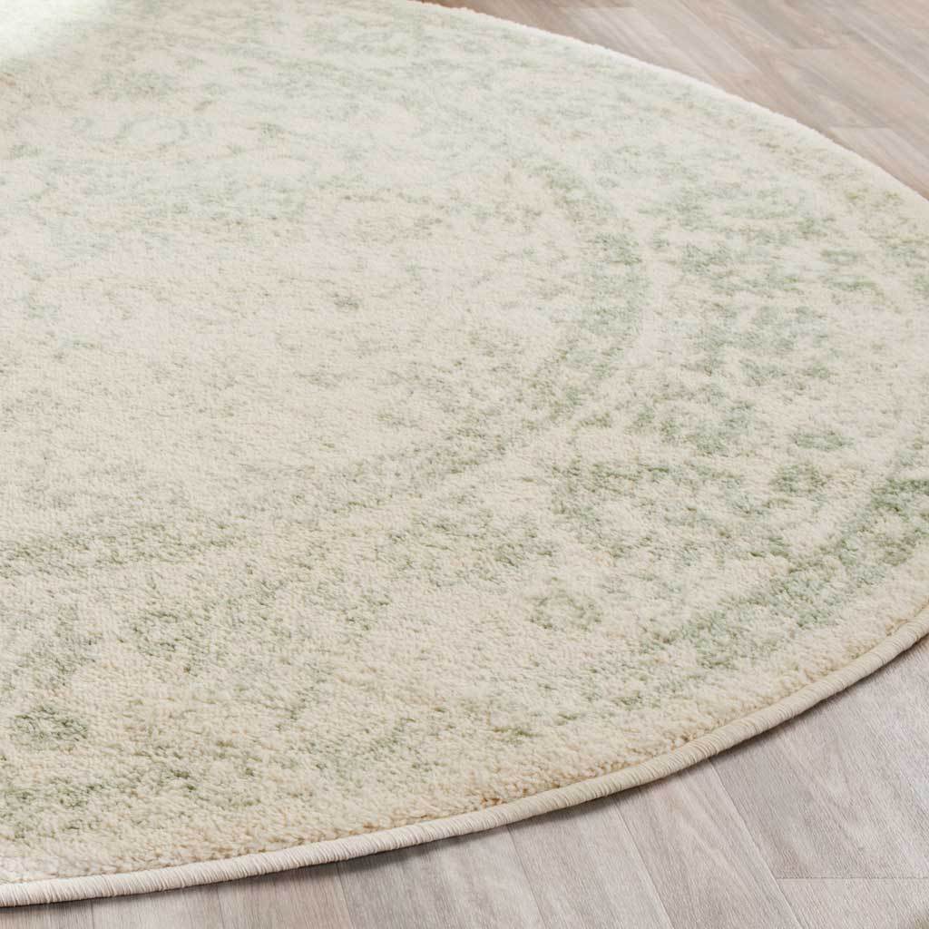Adirondack Pastoral Ivory/Sage Round Rug - Image 2