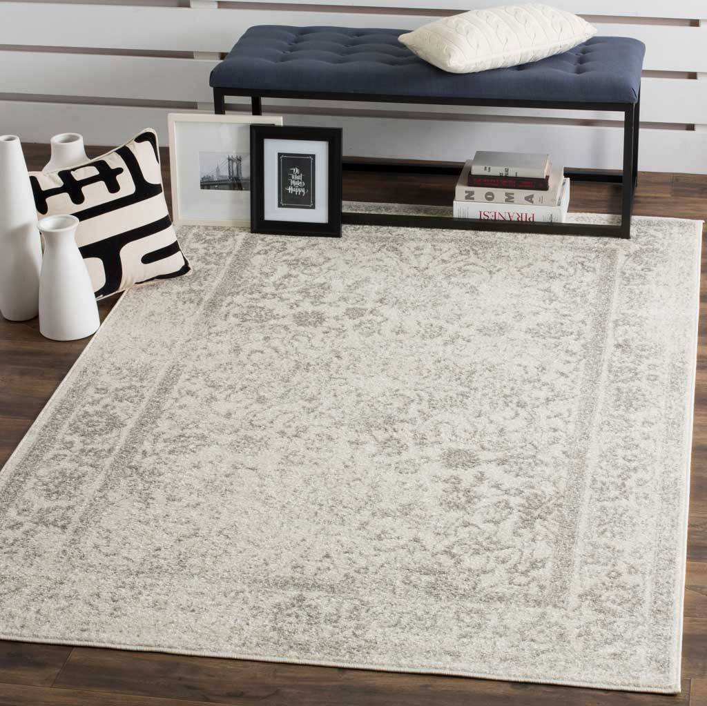 Adirondack Pastoral Ivory/Silver Area Rug - Image 8