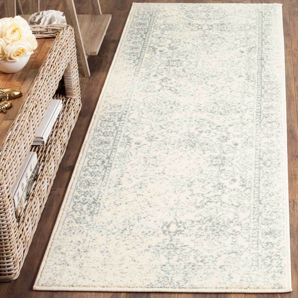 Adirondack Pastoral Ivory/Slate Runner Rug - Image 2
