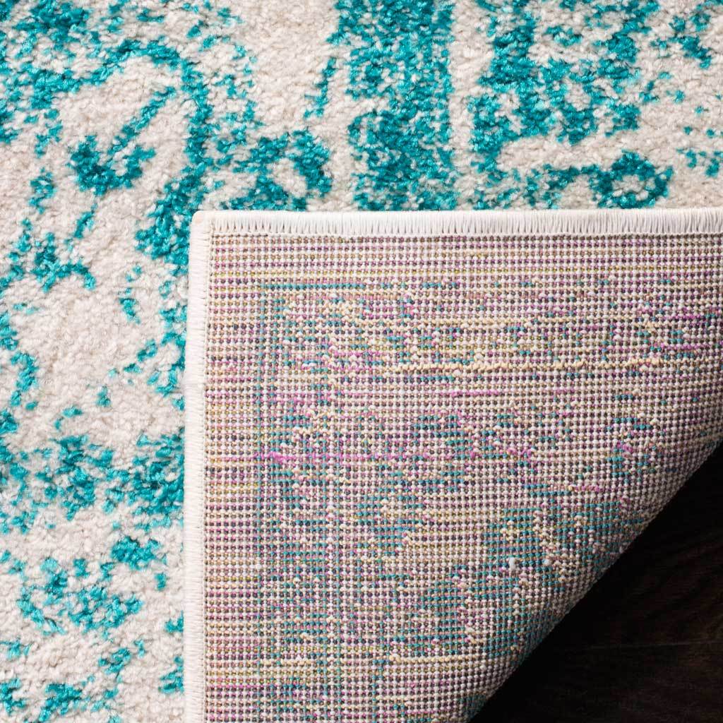 Adirondack Pastoral Ivory/Teal Area Rug - Image 3