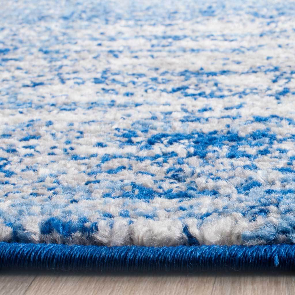 Adirondack Silver/Blue Runner Rug - Image 3