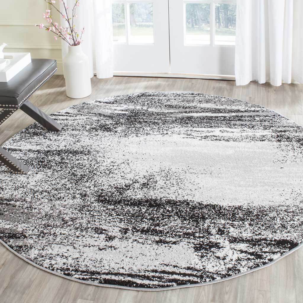 Adirondack Silver/Multi Round Rug - Image 2