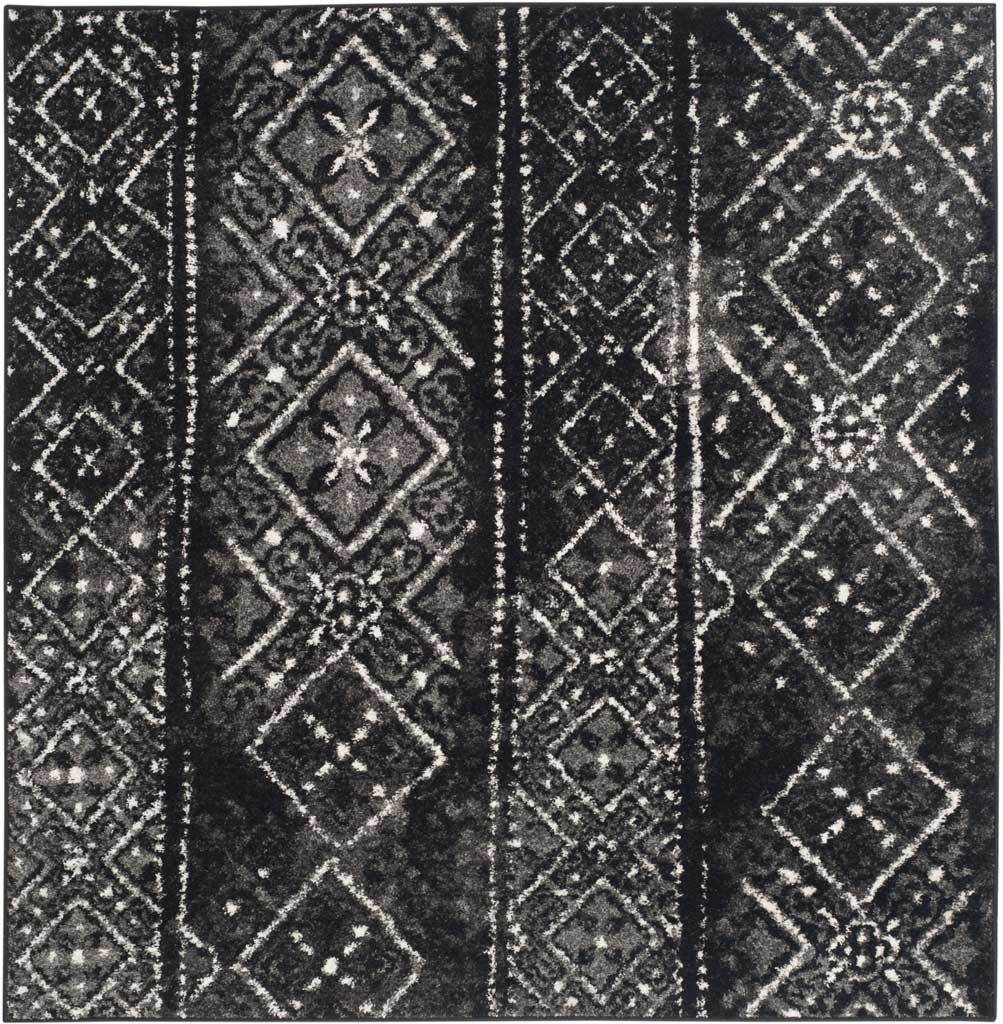 Adirondack Tradition Black/Silver Area Rug - Image 2