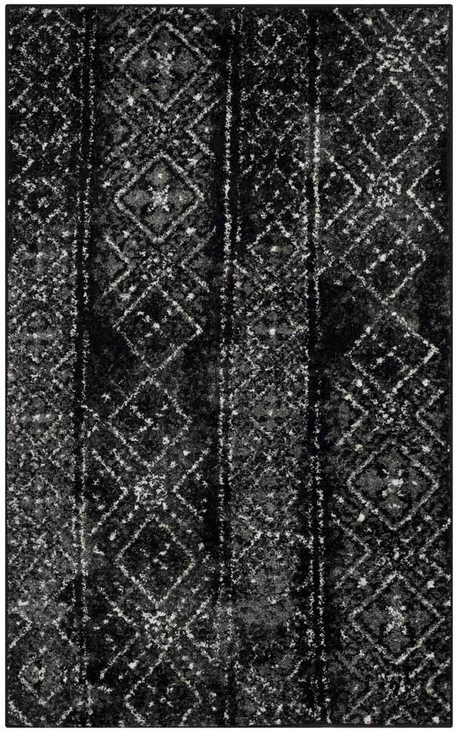 Adirondack Tradition Black/Silver Area Rug - Image 4