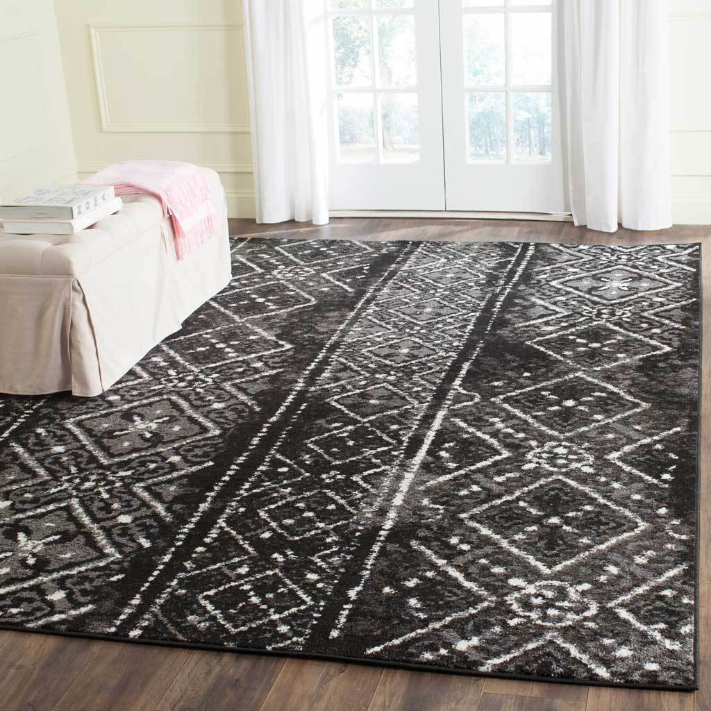 Adirondack Tradition Black/Silver Area Rug - Image 8