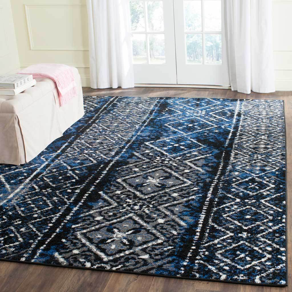 Adirondack Tradition Silver/Black Area Rug - Image 8