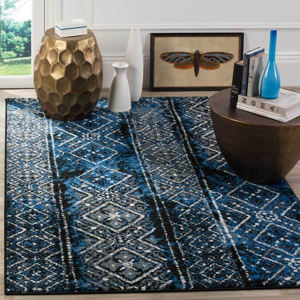 Adirondack Tradition Silver/Black Area Rug - Image 9