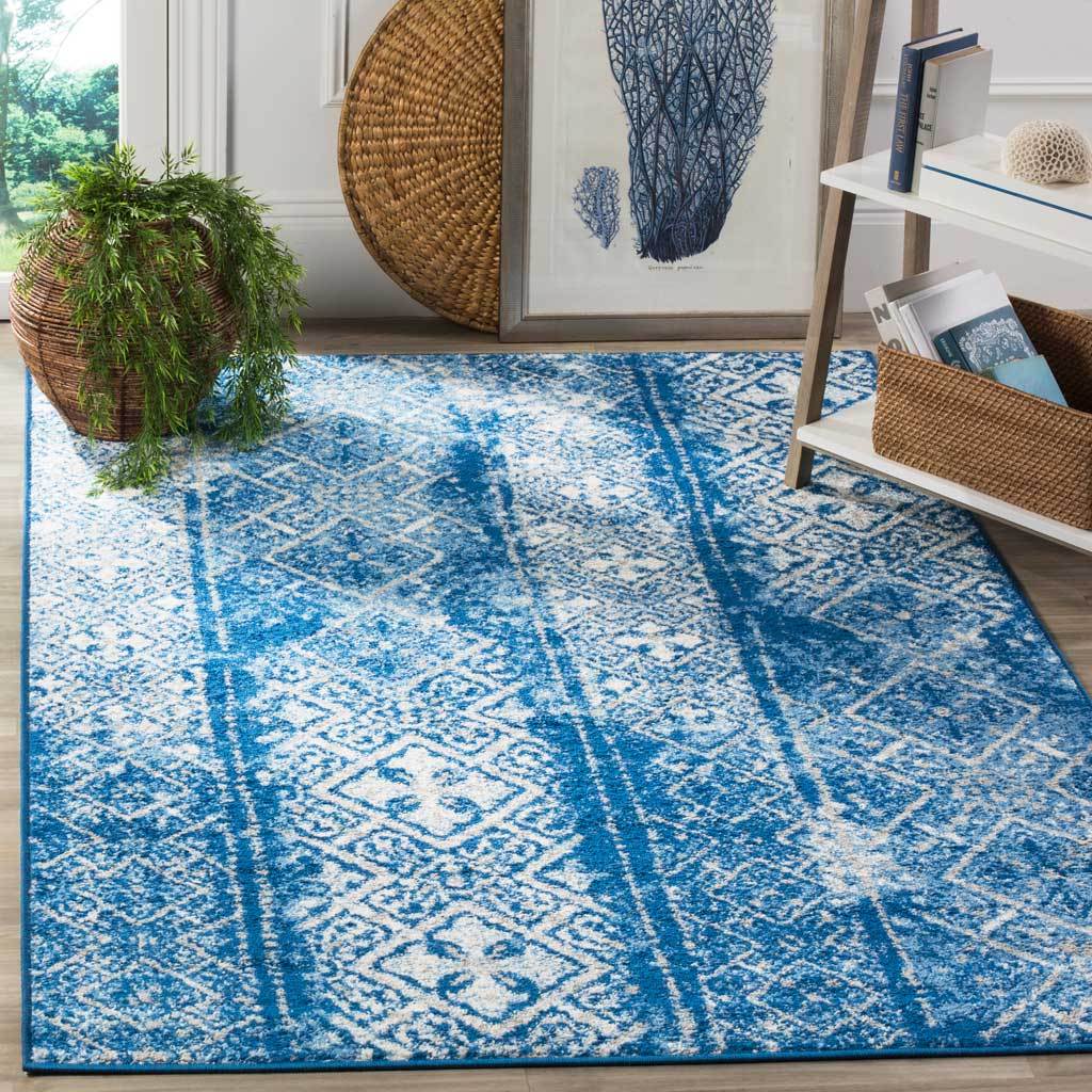 Adirondack Tradition Silver/Blue Area Rug - Image 9