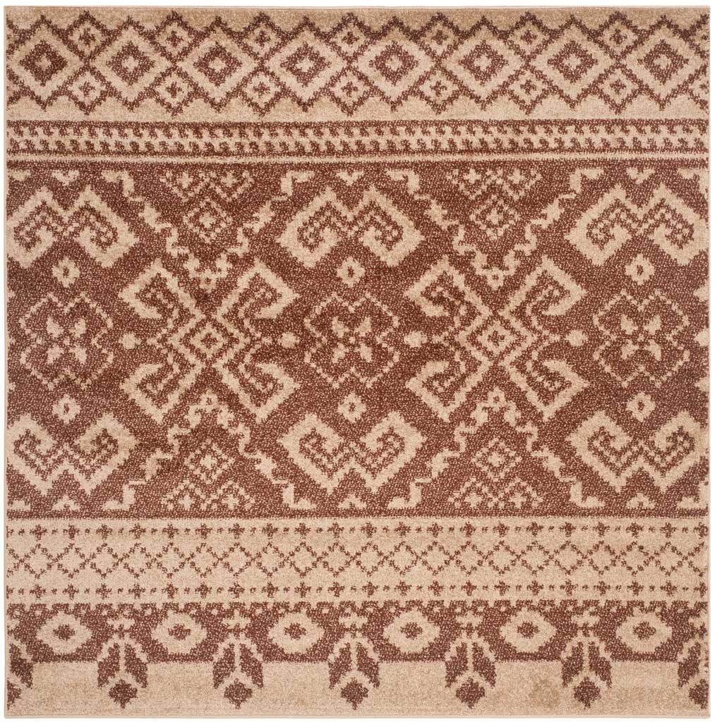Adirondack Tribal Camel/Chocolate Area Rug - Image 2