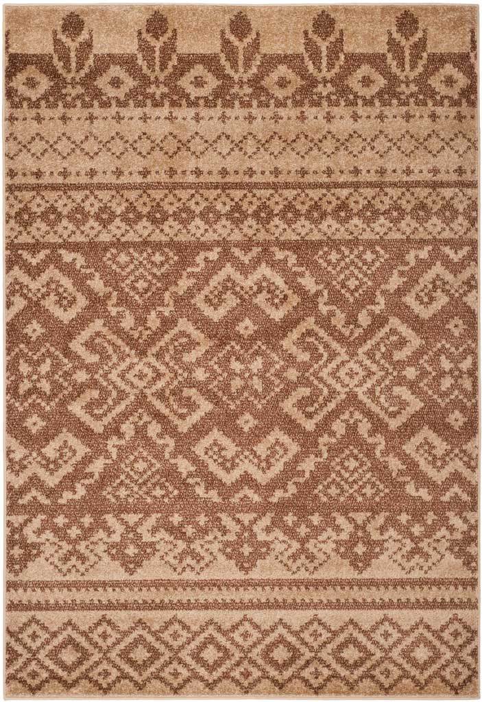 Adirondack Tribal Camel/Chocolate Area Rug - Image 3
