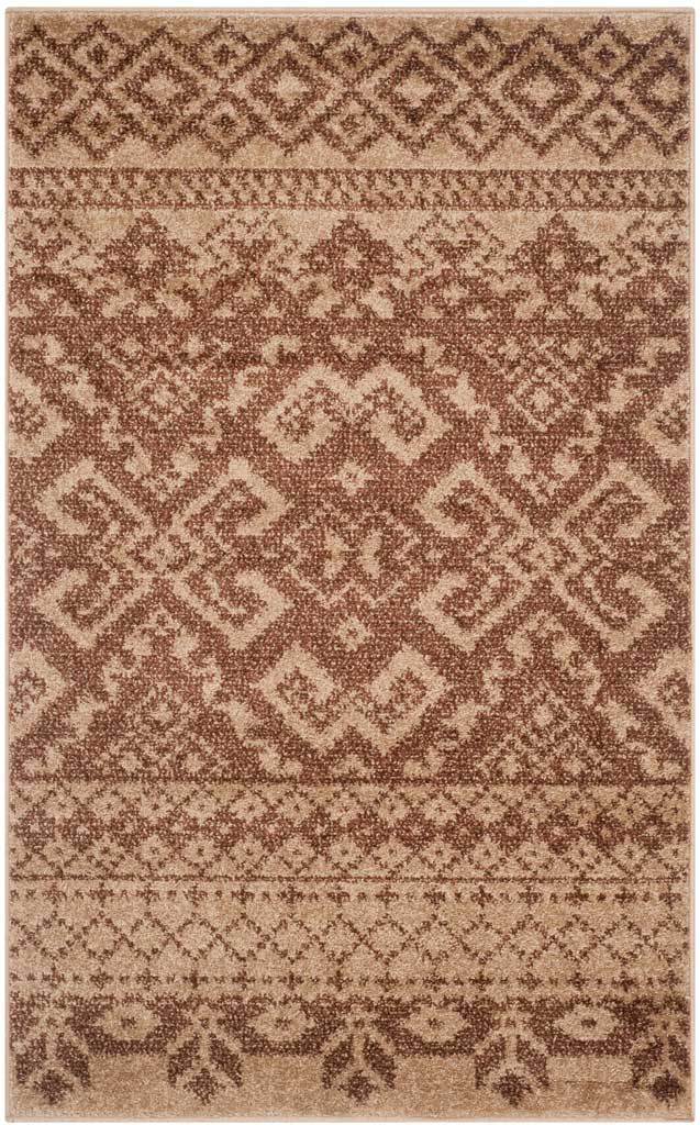 Adirondack Tribal Camel/Chocolate Area Rug - Image 4