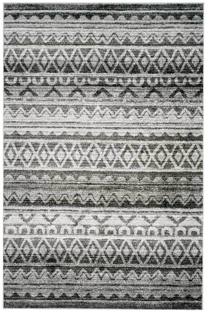 Adirondack Tribal Ivory/Charcoal Area Rug - Image 2