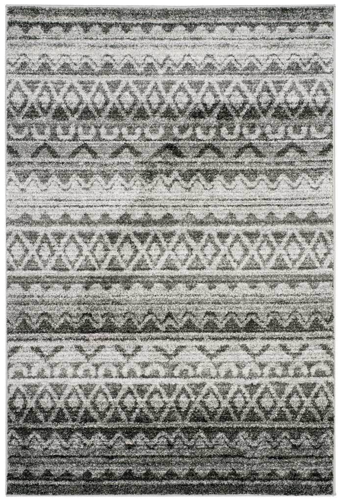 Adirondack Tribal Ivory/Charcoal Area Rug - Image 4