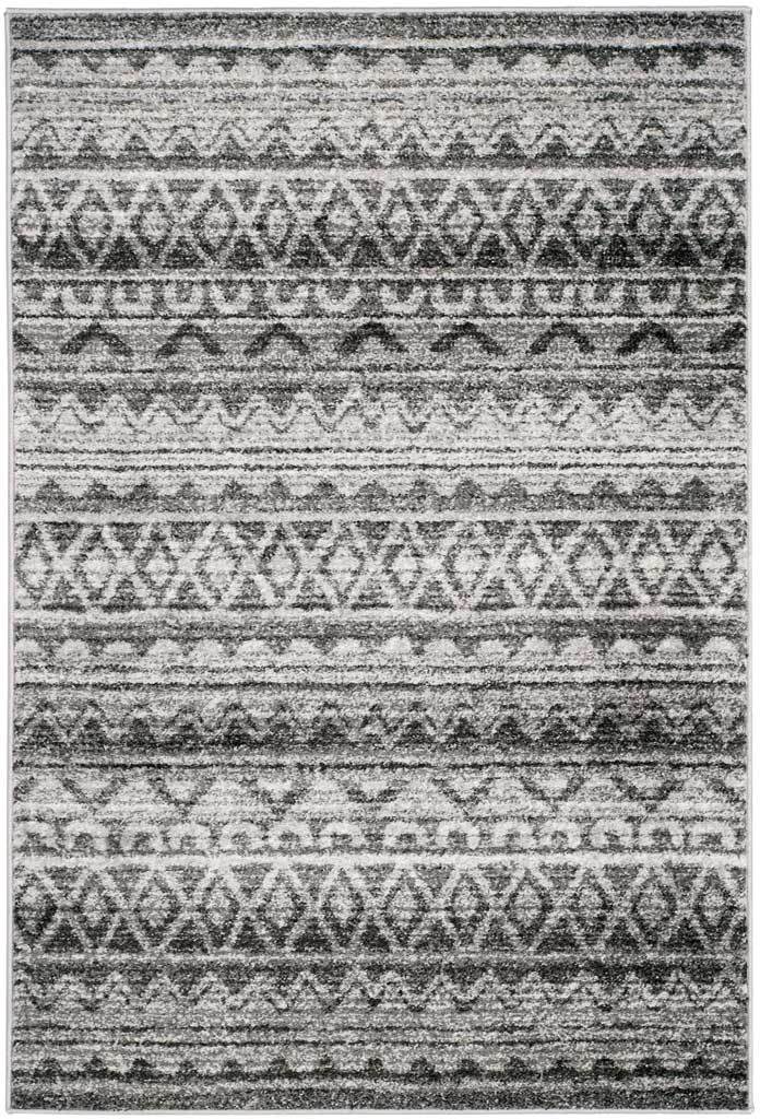 Adirondack Tribal Ivory/Charcoal Area Rug - Image 5
