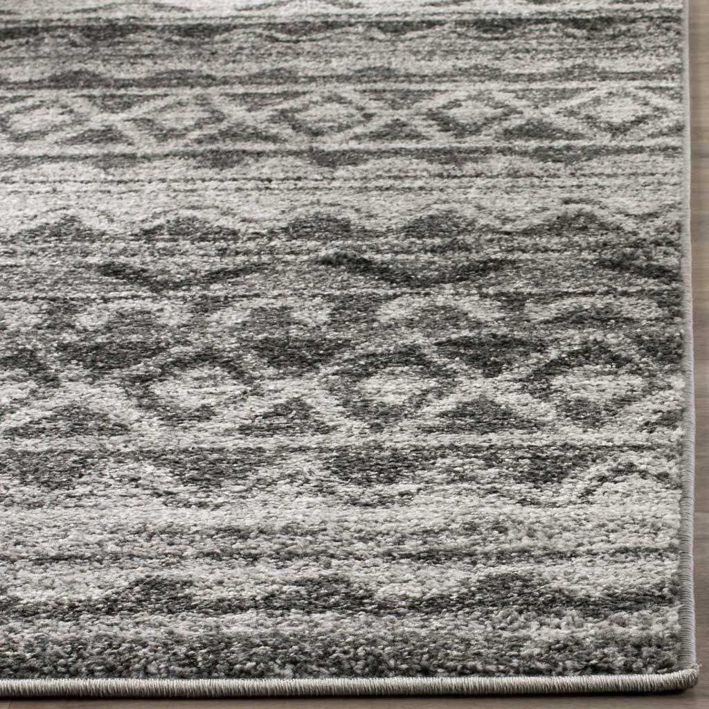 Adirondack Tribal Ivory/Charcoal Area Rug - Image 9
