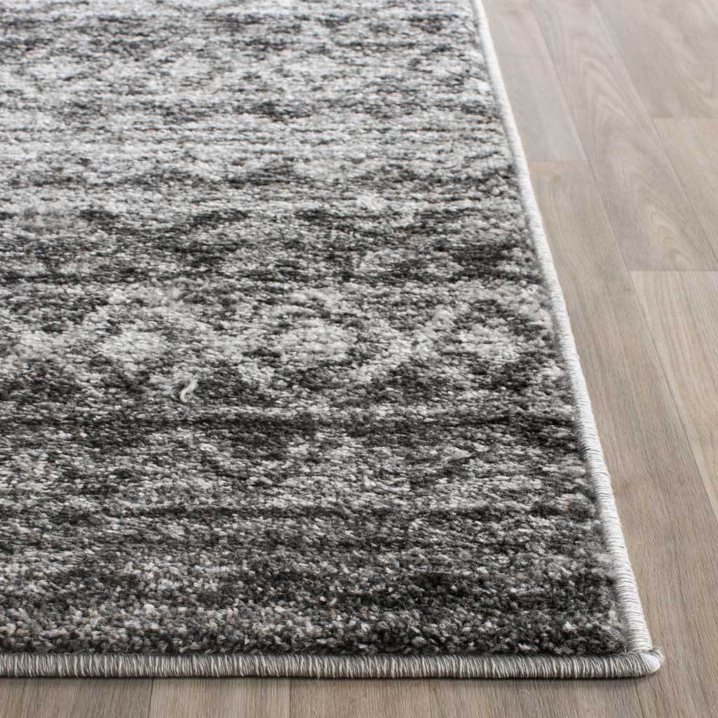 Adirondack Tribal Ivory/Charcoal Runner Rug - Image 2