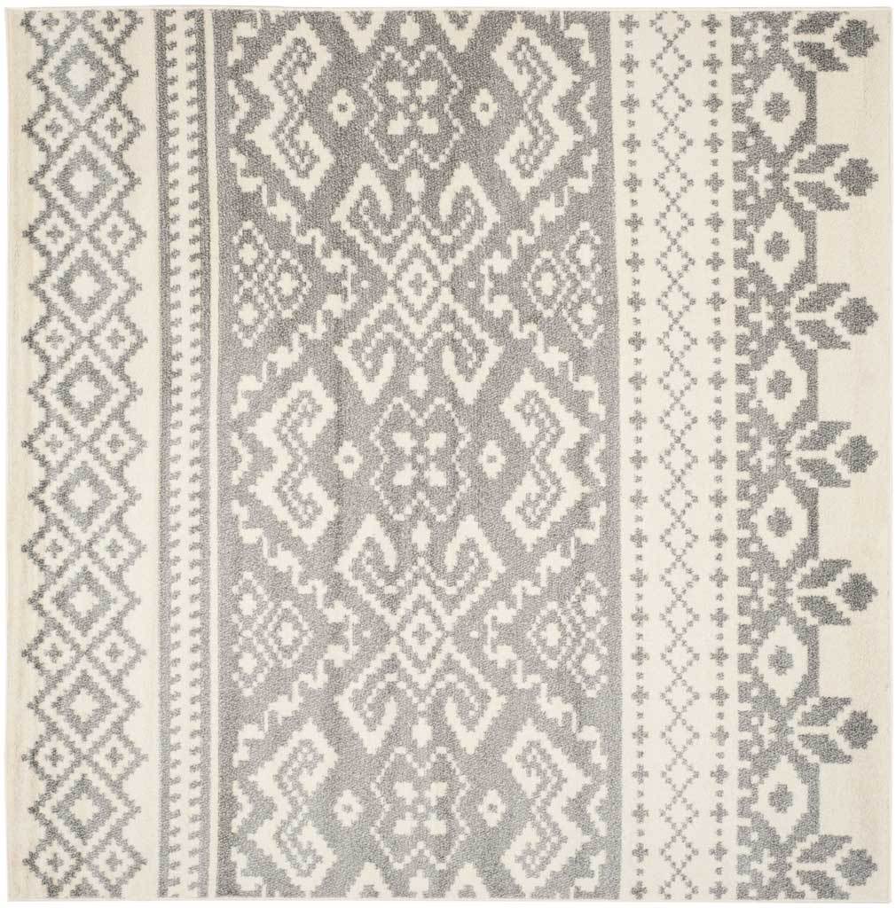 Adirondack Tribal Ivory/Silver Area Rug - Image 2