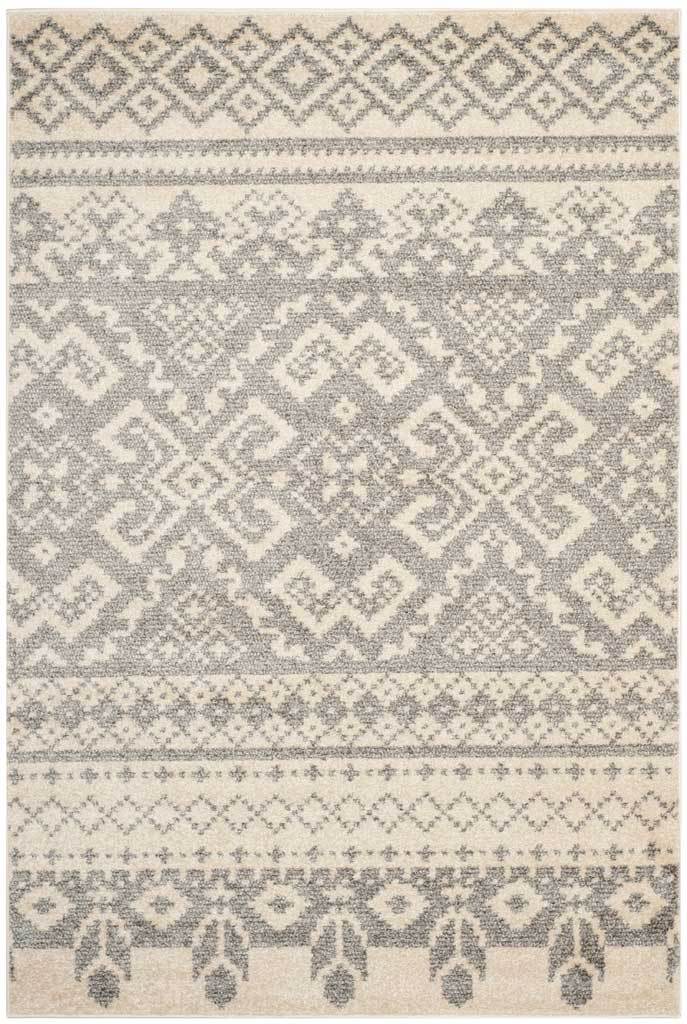 Adirondack Tribal Ivory/Silver Area Rug - Image 4